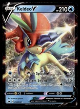 2020 Pokemon - Sword & Shield - NM - Keldeo V Ultra Rare  #53/202