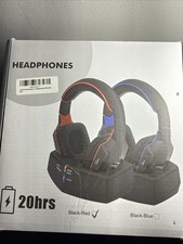 WallardGe Wireless TV Headphones, 100 Ft Wireless Range