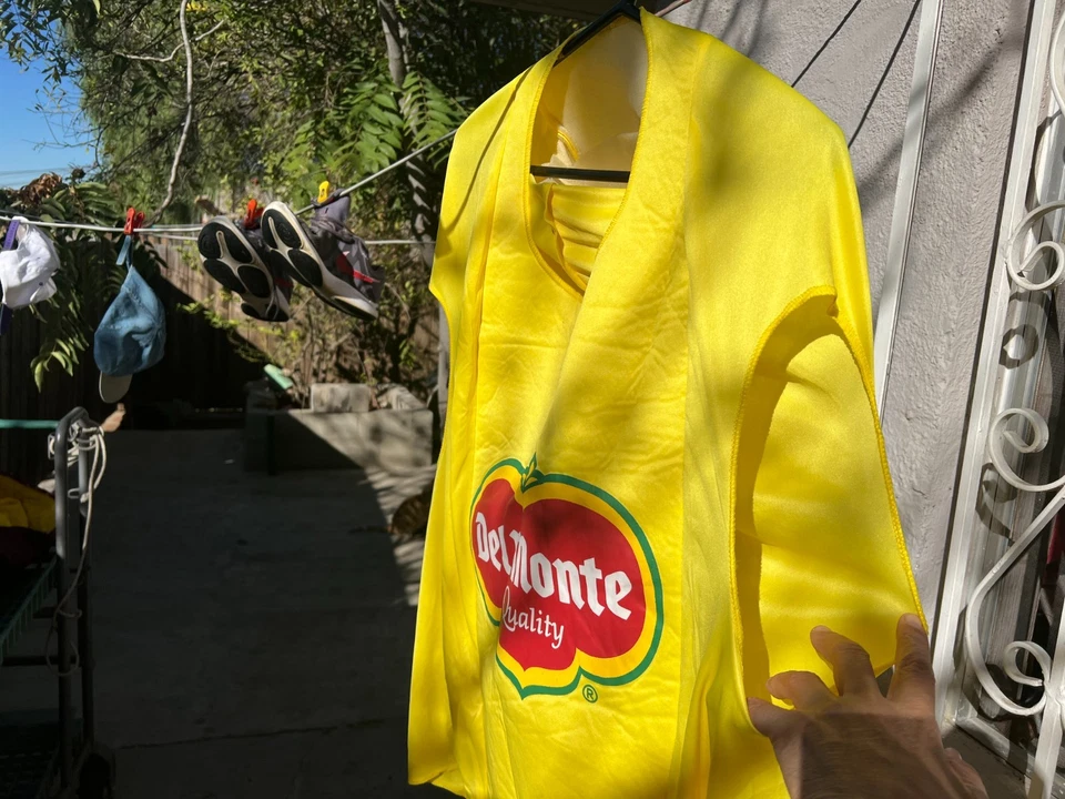 Del Monte Quality Go Bananas Halloween Amarillo Plátano Disfraz Talla Única Adulto Foto 4 de 4