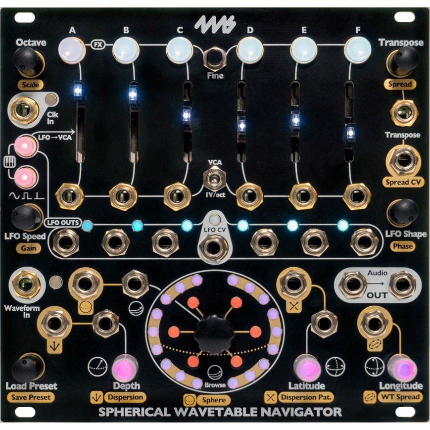 Сферический волновой навигатор компании 4ms (Демонстрационная версия)