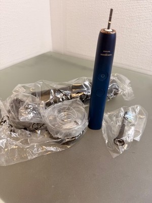 Philips Sonicare 9000 Prestige HX9911 Blue Electric Toothbrush Full Set