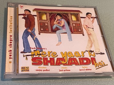Mere Yaar Ki Shaadi Hai - Bollywood Soundtrack CD Album - 2002 Yash Raj Films