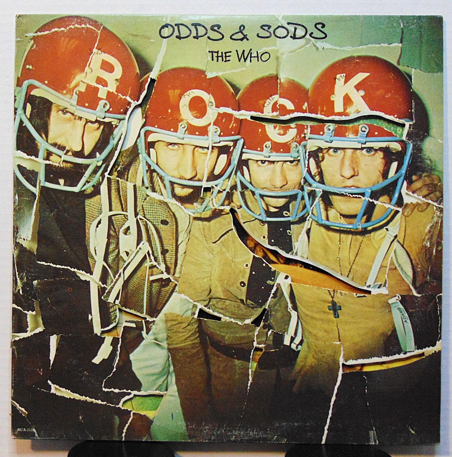 The Who - Odds & Sods - 1974 Track MCA-2126 Die Cut Rock Vinyl LP Record Album