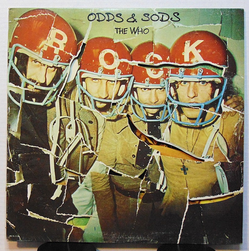 The Who - Odds & Sods - 1974 Track MCA-2126 Die Cut Rock Vinyl LP Record Album