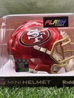 Fred Warner Auto Signed San Francisco 49ers Gold Speed Mini Helmet Beckett COA