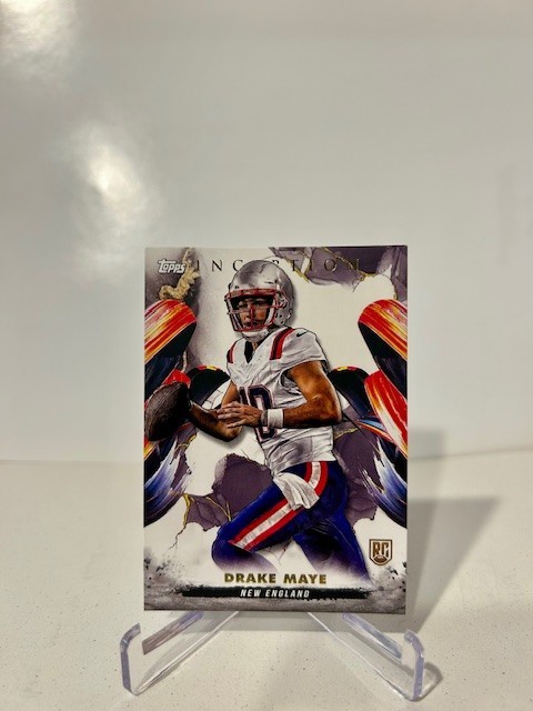 Drake Maye ~ 2024 Topps Inception Rookie #158 ~ New England Patriots