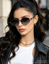 Chrome Hearts Unisex Sunglasses NIP SLIP Size: 53 19-141