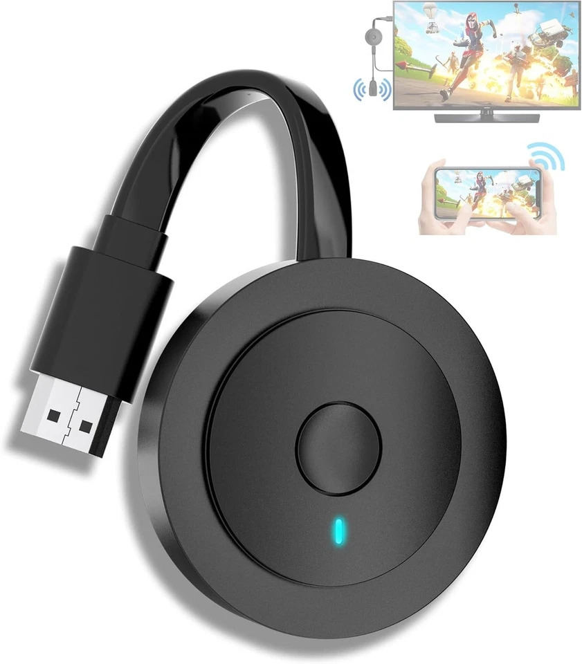 4K Wireless HDMI Adapter for Effortless Streaming from iPhone, Android & More - Image 3 of 4