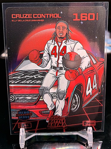 Bo Jackson Battle Arena 2026 Elly De La Cruz #PG-5 Power Glove Battlefoil SP