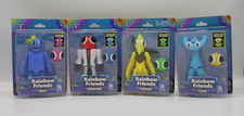 Set of 4 Rainbow Friends BLUE, SCIENTIST, YELLOW, CYAN Action Figures Series 2