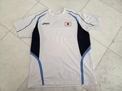 ASICS Japan National Wrestling Team T-Shirt Tag Size O L Equivalent