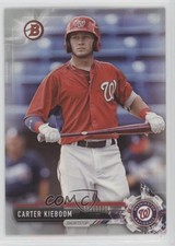 2017 Bowman Draft Silver 288/499 Carter Kieboom #BD-52 0l2