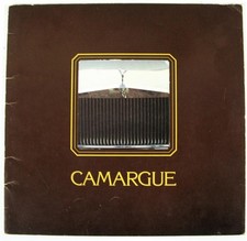 ROLLS ROYCE CAMARGUE LF Car Sales Brochure c1975 #TSD 411475/20M Multi-Lingual