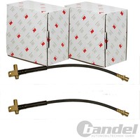 2X NK BremsschlÄUche Hinten Innen Passend FÜR Ford Transit Links+Rechts
