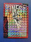 2025 Topps Finest Basketball Red Geometric Refractor Jordan Hawkins #FAU-JH