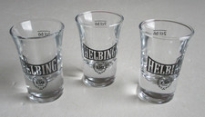 3 Helbing " Hamburgs feiner Kümmel /über 150 Jahre " Shot-Glas Schnapsglas 2 cl