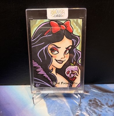 Dark Fairy Tales Disney Snow White Sketch Card 1/1  By Alex Zhludov
