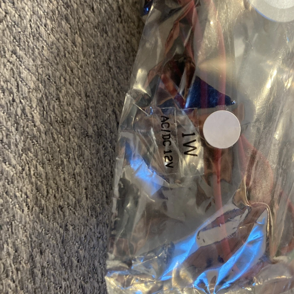 Mini LED Recessed Spot Light 1W 12V AC/DC Cabinet Deck Downlight Silver New - Image 2 of 4