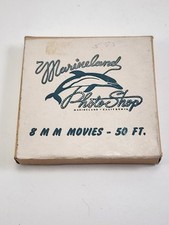 8 MM Small MARINELAND Photo Shop Souvenir California Reel 3" Original Box
