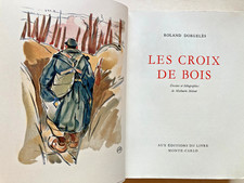 ROLAND DORGELES Les Croix de Bois 1847 ill : MATHURIN MÉHEUT