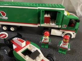 LEGO CITY: Grand Prix Truck (60025) No Box No Instructions Missing 2 Tools