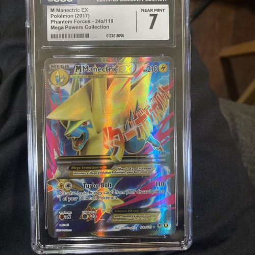M Manectric-EX graded CGC 7 for sale on eBay