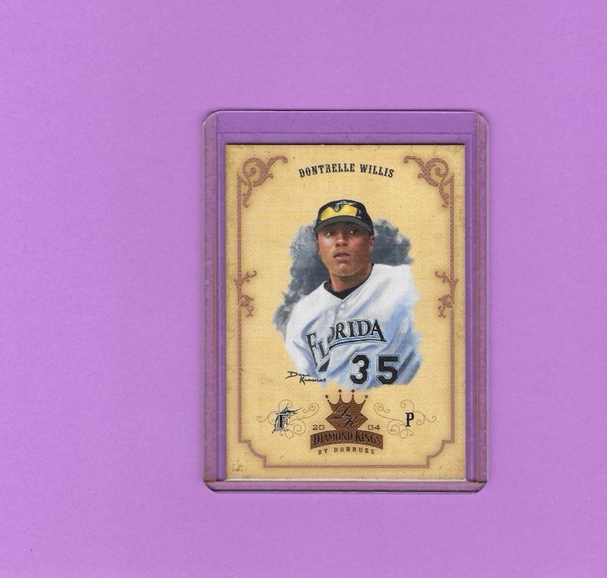 2004 Donruss Diamond Kings #44 Dontrelle Willis Bronze /100