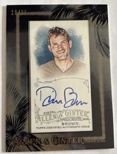 2016 Topps Allen & Ginter Autograph Dwier Brown Auto Black /25 Field Of Dreams