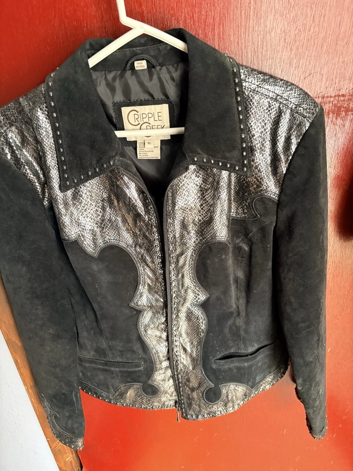 Chaqueta de cuero Cripple Creek XL Foto 2 de 2