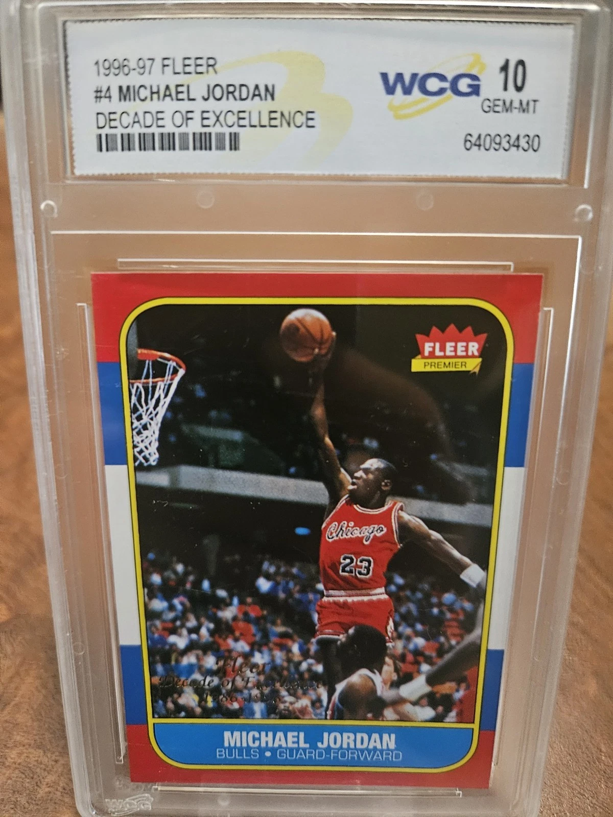 Michael Jordan trading card
