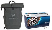 XS Power D4900 4000 Amp 12V Power Cell Car Audio Sealed AGM Battery  Backpack