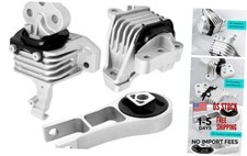 3PCS Engine and Transmission Mounts Set Compatible with 2014-2021 Cherokee,