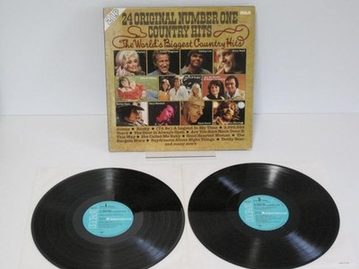 2 LP  Various Artists:  24 Original Number One Country Hits  (1978 RCA Germany)