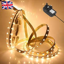 LED Strip Lights Plug and Play Strong Adhesive Tape for Under Cabinet Plug In
