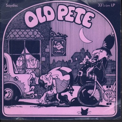 Old Pete Some Likely Stories 7'' Vinyl UK Saydisc 1974 EP 4 Prong Label Design In
