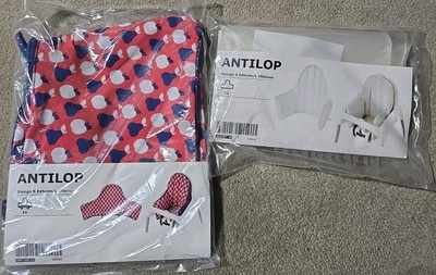 IKEA Antilop High Chair Cushion + Cover for IKEA Antilop High Chair Set - NEW