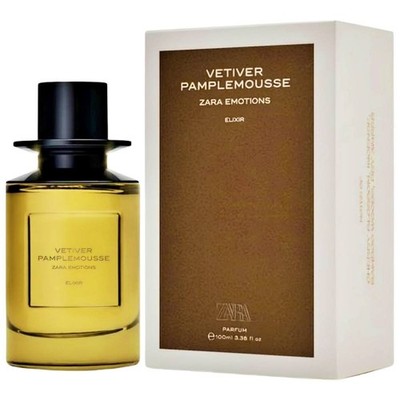 激レアZARA VETIVER PAMPLEMOUSSE ELIXIR 100 Zara Vetiver Pamplemousse Elixir Perfume for Women EDP 100ml (3.4