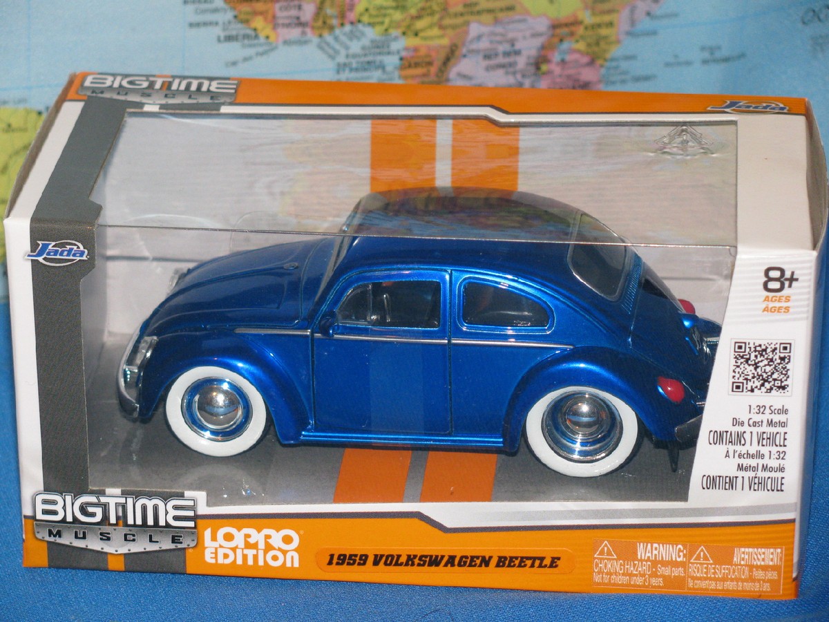 1/32 JADA BIGTIME MUSCLE 1959 VOLKSWAGEN BEETLE VW LOPRO EDITION