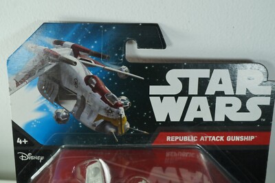 Hot Wheels Star Wars Republic Gunship - Die-Cast Starship With Flight Navigator - View #5