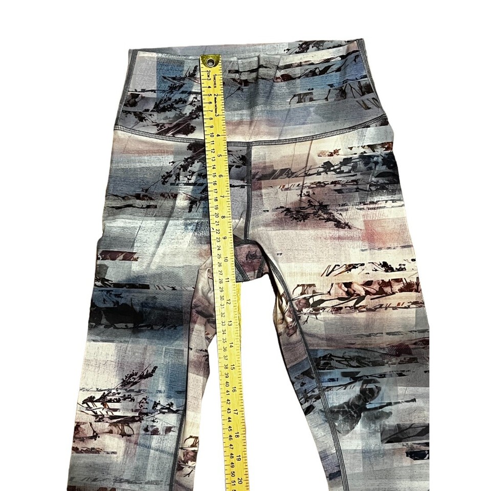 Lululemon Wunder Under HR 7/8 Tight Luxtreme 25" Sunrise Silhouette