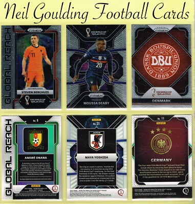 Panini FIFA WM Katar 2022   PRIZM - EINLAGE   Fußballkarten