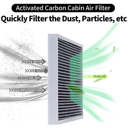 FILTRO DE AIRE de carbón activado para Chevy Silverado GMC Sierra 1500 Yukon cabina XL - Imagen 3 de 9