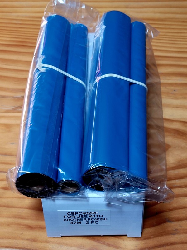 BROTHER - FAX - CBPC402RF compatible refill rolls - PC402RF 47M 2 PC - Box of 2