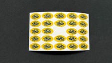 Michigan Wolverines - 12 Sets of MINI Football Helmet Award Decals 1000 Win