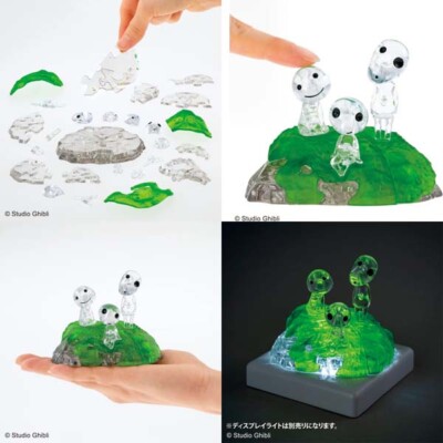 Ghibli Princess Mononoke Beverly Crystal Puzzle Kodama 3D jigsaw