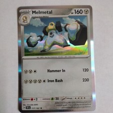 Pokemon Melmetal 117/162 Temporal Forces Holo Rare - Same Day Shipping!