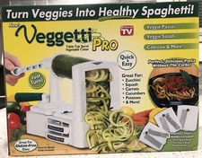 NEW Veggetti Pro Vegetable Cutter As seen on TV Spaghetti Spiral Table Top