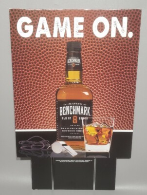 McAfee Benchmark Old No.8 Brand 17.5''×14'' Cardboard Advertisement Sign