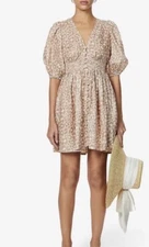 Zimmermann Carnaby Shirred mini Size 0P 