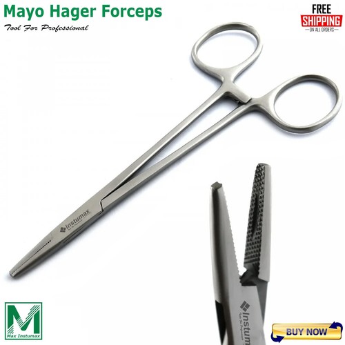 Surgical Suture Surgery Kit Mayo Hegar Needle Holder Medical Scissor Tweezers CE - Picture 2 of 4